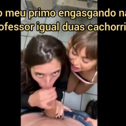 Minha mãe falando pra minha tia: "Eles foram pro reforço na casa do professor 🤡".
