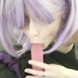 🔞 Young nude slut blowjob pink dildo small perky tits horny wet mouth 💦🍑🫦😈 OF!
