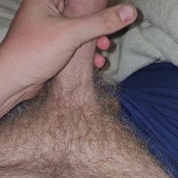 Stroking my bwc and cumming