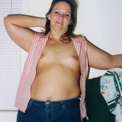 Cathy and her tiny tits and hard excited nipples!