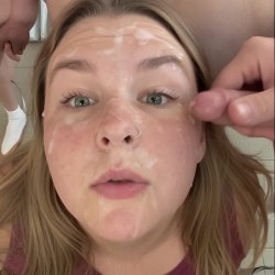 Bbw slut facial
