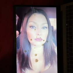 Coworker Latina MILF Bertha cock and cum tribute #2