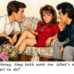 Cathy in sexy toons