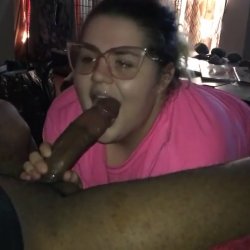 Cute Nasty White Hoe spends her afternoon sucking BBC