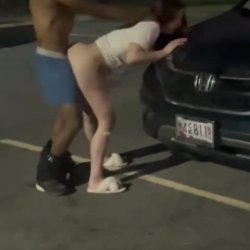 Cuckold sees her wife being fucked on street