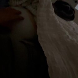 Touching pawg mom while she sleeps