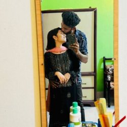 Indian couple homemade collection