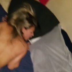 tinder date lets her new bf fuck her on Snap and cum in her mouth