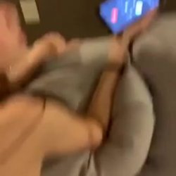redhead calls her boyfriend while cheating with a BBC