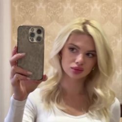mirror, me, and my blonde… can you handle this view? 😉