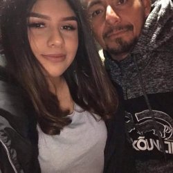 Padre e hija borrachos