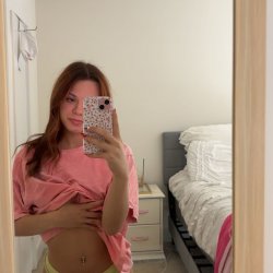 Redhead teen with a fat ass