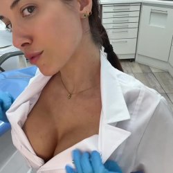 I start to sweat when my patients arrive with their cocks hard for me