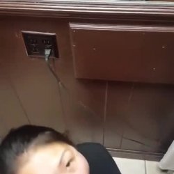 Asian Nail Spa Manicurist Sucking BBC
