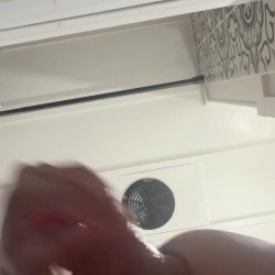 Hard fuck homemade dildo