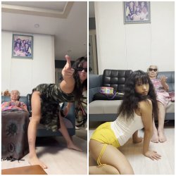 WHAT WON’T A GRANDMA DO FOR HER GRANDDAUGHTER