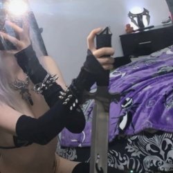 I just wanted to show my dark side