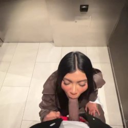 She couldn't wait to get in the hotel room