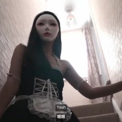 After the party, the petite Asian biotch creampied her beau in the morning - Dirty girl!