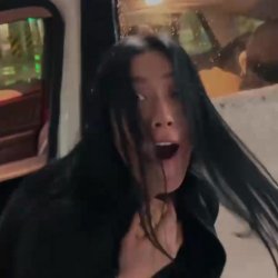 She moans loud with hair wild and wet 😳