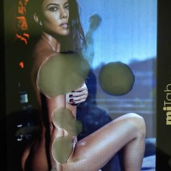cum tribute Kourtney Kardashian