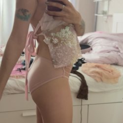 🔞 Young sexy perky tits round ass tight lingerie horny slut 🫦💦🍑😈 OF now