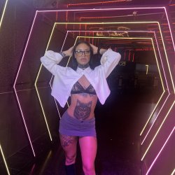 Goth sluts always have a place to keep you warm