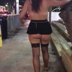 slut_whore_showing_pussy_ass_in_the_streets