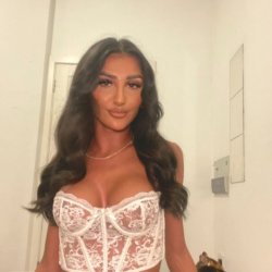 My boobies even look much better in this white lingerie