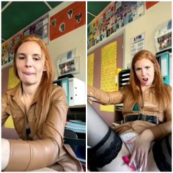 Red Headed Teacher's way of dealing with low pay