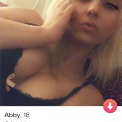 18 year old Tinder slut Abby