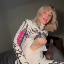 gorgeous cosplayer couldn’t resist a new cock at festival