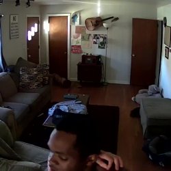 White Mom home alone with Bbc on home cam 🥵🥵