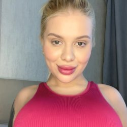 🔞Flashing my huge nude tits in pink💋 OF exclusive!🍒