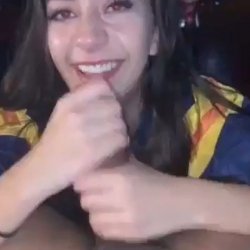 wholesome gf teased by bf not cumming in her mouth