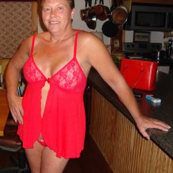 MILF 55 Sammantha in Red