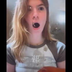 hot irl redhead facial tribute