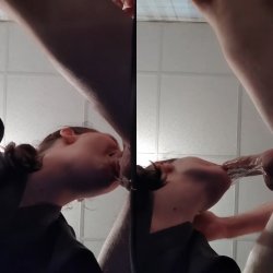 My Girlfriend Gives The Best Head | amateur blowjob sloppy deepthroat cim cum in mouth swallow