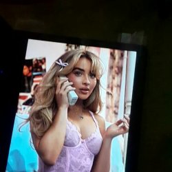 Sabrina Carpenter cum tribute💦