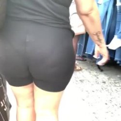 See Thru Latina milf in spandex