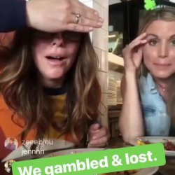 Jennifer love Hewitt and Maria sansone DickFlash on Instagram